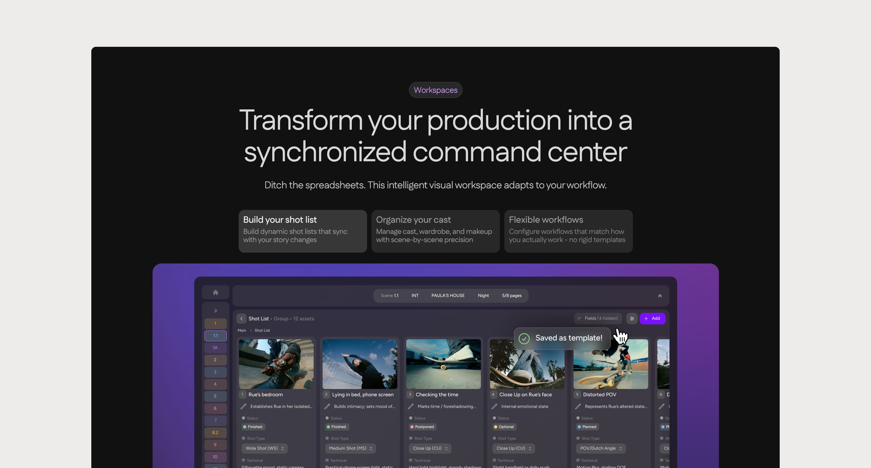Landing Page Features
